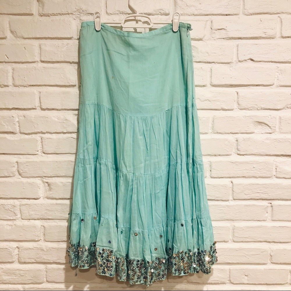 Le Saige embellished skirt